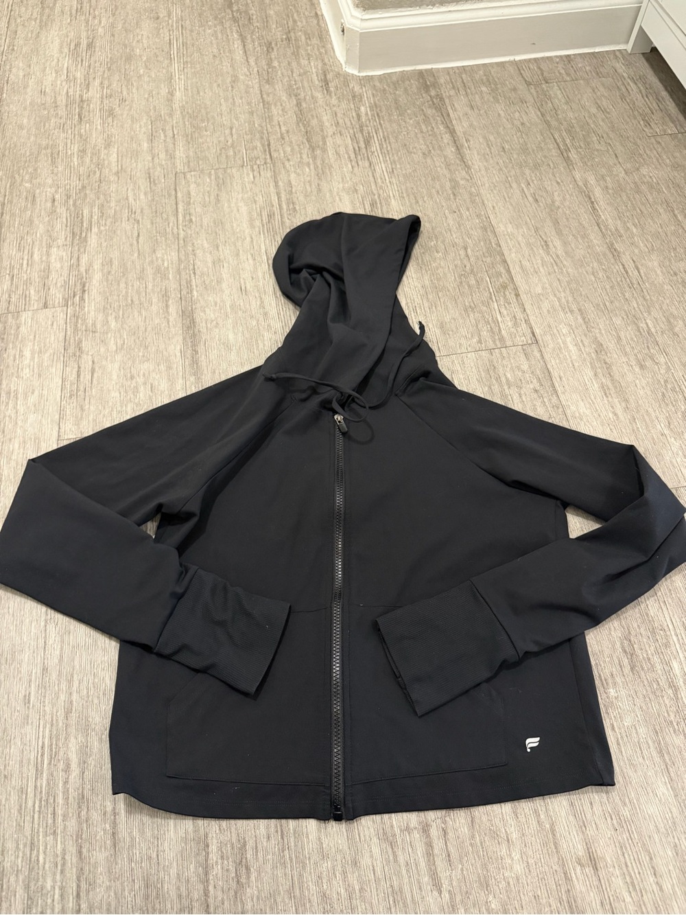 Fabletics full-zip activewear hoodie